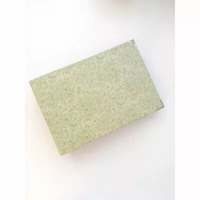 Album en carton 8x6 Wide Spine Sage Flowers