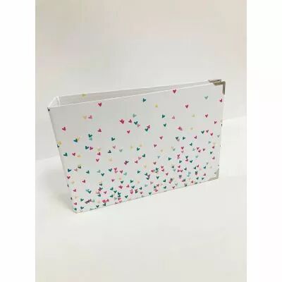 Album en carton 8x6 Wide Spine spine hearts
