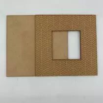 ALBUM GRAVE 15*15 CM - Hexagones