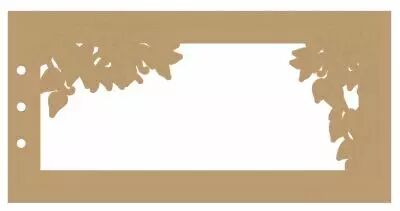 ALBUM HORIZONTAL 10 X 20 CM - FEUILLAGE TOMBANT