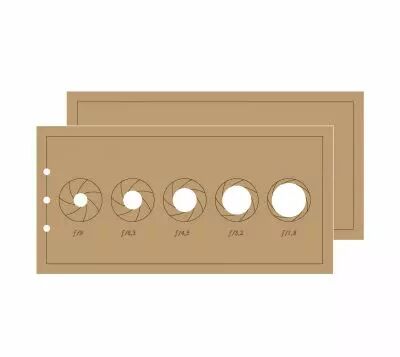 ALBUM HORIZONTAL 10 X 20 CM - OBJECTIFS GRAVES