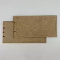 ALBUM HORIZONTAL 10 X 20 CM - PAVE GRAVE