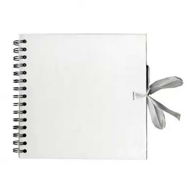 ALBUM KRAFT 30X30 CM BLANC - 40 FEUILLES