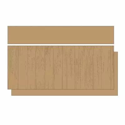 ALBUM MDF 3 MM 25X10 BOIS