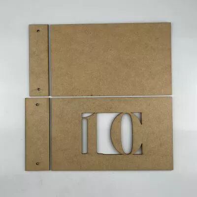 ALBUM MDF 3 MM 25X15 CM CADRE 10