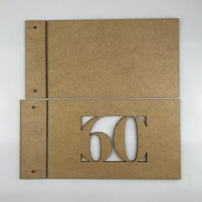 ALBUM MDF 3 MM 25X15 CM CADRE 60