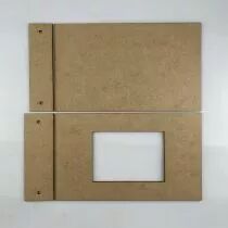 Albums en bois 25x15 cm