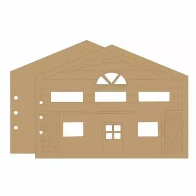 ALBUM MDF 3MM 14*19 CM CHALET