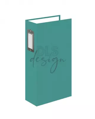 Album tissu D-Ring 3\ X8\  Peacock