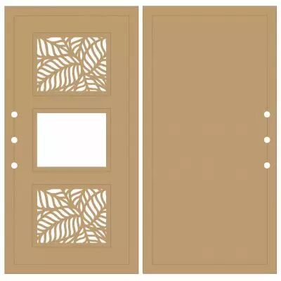 ALBUM VERTICAL 20 X 10 CM - 3 RECTANGLES - FEUILLAGE ENTRELACE