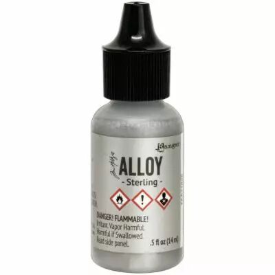 Alcohol Ink Metallic Alloy - sterling