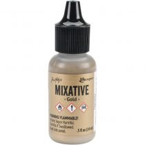 Alcohol Ink Metallic Mixatives - Gold Metallic