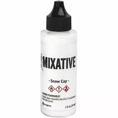 Alcohol Ink Metallic Mixatives - Snow Cap - blanc
