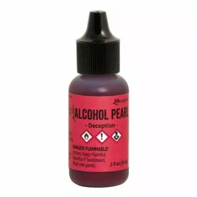ALCOHOL PEARL DECEPTION - Encre � alcool Rouge