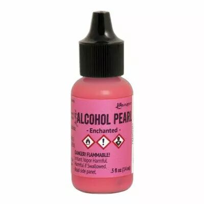 ALCOHOL PEARL ENCHANTED - Encre � alcool Rose