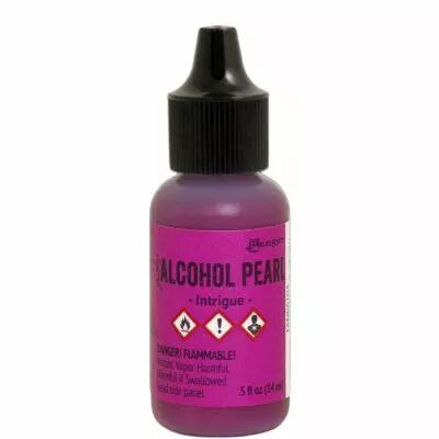 ALCOHOL PEARL INTRIGUE - Encre � alcool Rose/Violet