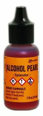 ALCOHOL PEARL splendor - Encre � alcool orange