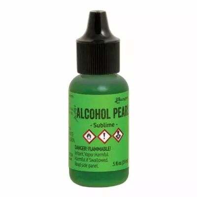 ALCOHOL PEARL SUBLIME - Encre � alcool Vert