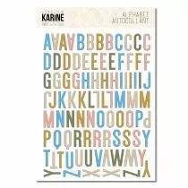 Alphabet Multicolore assortis � la collection Made with Love