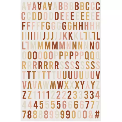 Alphabet relief Le scrap & moi