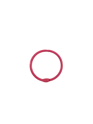 ANNEAU METAL DE COULEUR 35 MM - FUCHSIA