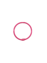 ANNEAU METAL DE COULEUR 35 MM - ROSE