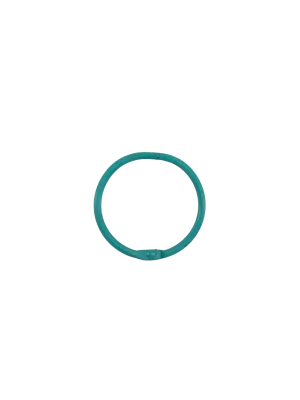 ANNEAU METAL DE COULEUR 35 MM - TURQUOISE