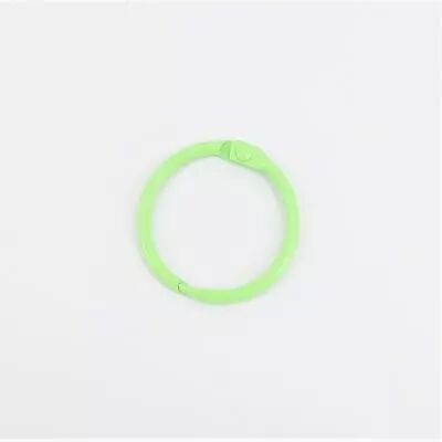 ANNEAUX METAL DE COULEUR 25 MM - VERT CLAIR
