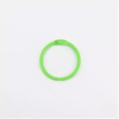 ANNEAUX METAL DE COULEUR 25 MM - VERT