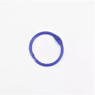 ANNEAUX METAL DE COULEUR 25 MM - VIOLET