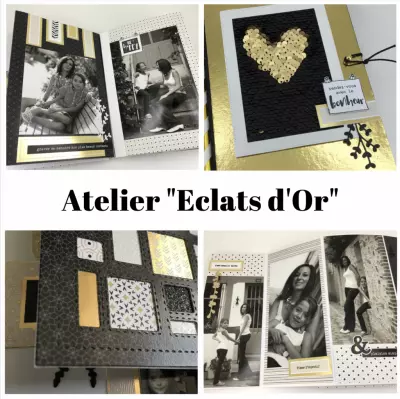 Atelier 2019 \ Eclats d\'Or\  avec Lydie