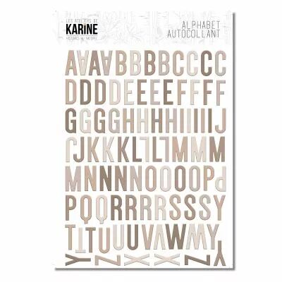 Autocollants \ Histoires au Naturel\  Alphabet Multicolore