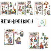 Autour De Mwa Festive Friends Bundle + Free Limited Edition A7 Stamp Set