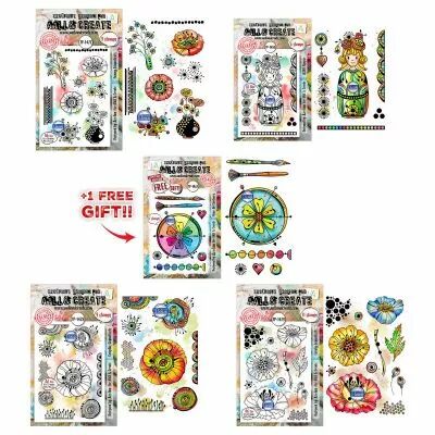 Azoline Lovely Couleurs Stamp Bundle