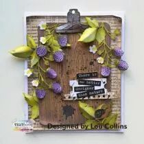 Beneath the Brambles Craft Die Set Woodgrain