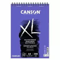 BLOC DE 30 PAPIERS MULTI TECHNIQUE A4 300G