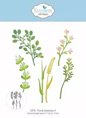 Bloom Wildly Die Floral Greenery 4 by Paper Flowers
