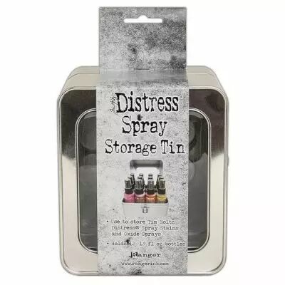 Boite de rangement m�tal pour spray distress