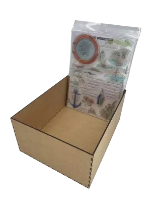 BOITE DE RANGEMENT POUR TAMPONS A4 PROFONDEUR 30 CM
