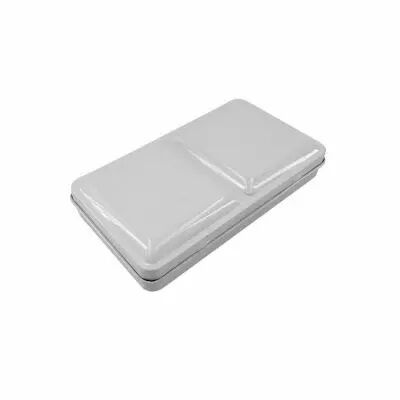 BOITE EN METAL VIDE POUR 12 DEMI-GODETS - BLANC