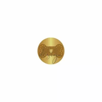 Cachet de cire Dog Bone
