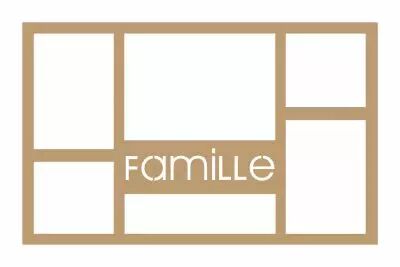 CADRE 25*40 HOR FAMILLE