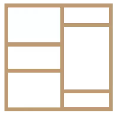 CADRE 30*30 6 CASES