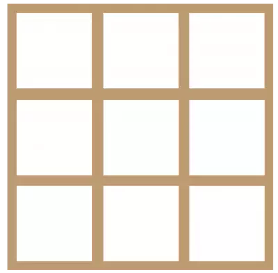 CADRE 30*30 9 CASES