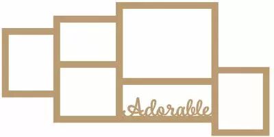 CADRE 30*60 6 CASES ADORABLE