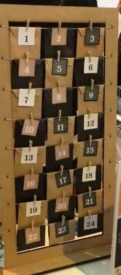 Calendrier de l\'Avent 2017