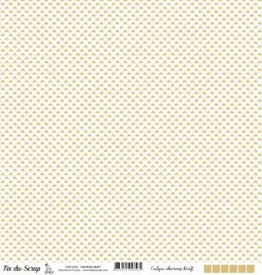 Calque chevrons - Kraft
