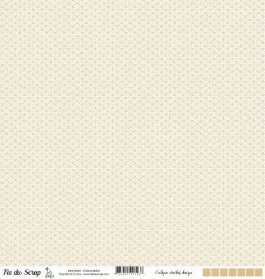 Calque �toiles - Beige