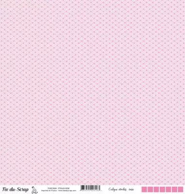 Calque �toiles - Rose