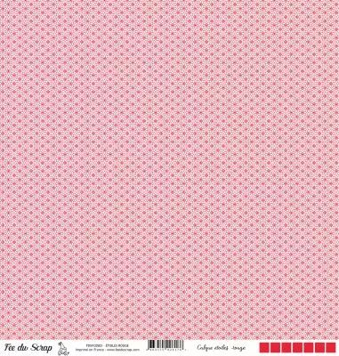 Calque �toiles - Rouge